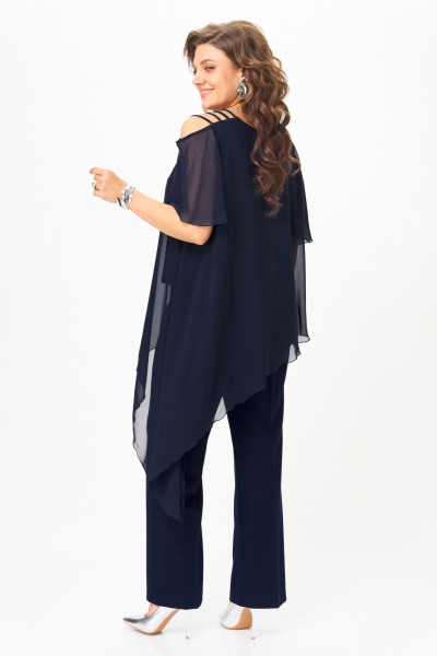 Брюки, туника ANASTASIA MAK 1305 синий - фото 9