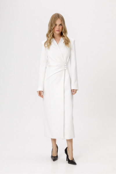 Платье PiRS 6299 белый - фото 6