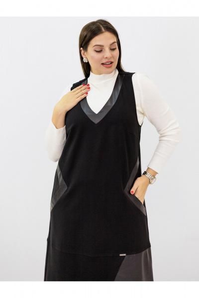 Платье Ollsy 01627 черный - фото 5