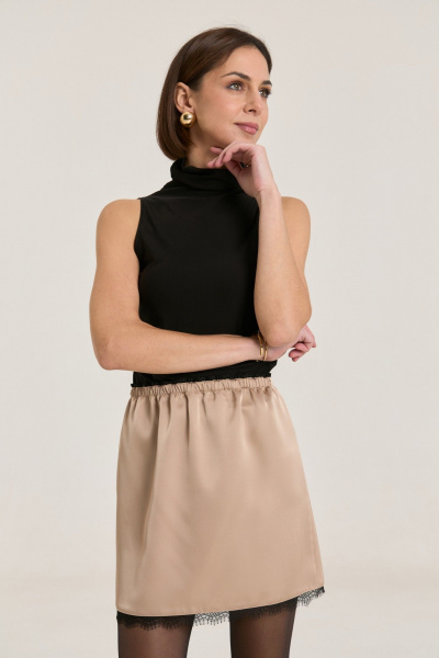 Юбка THE NAME 2440 золото - фото 4
