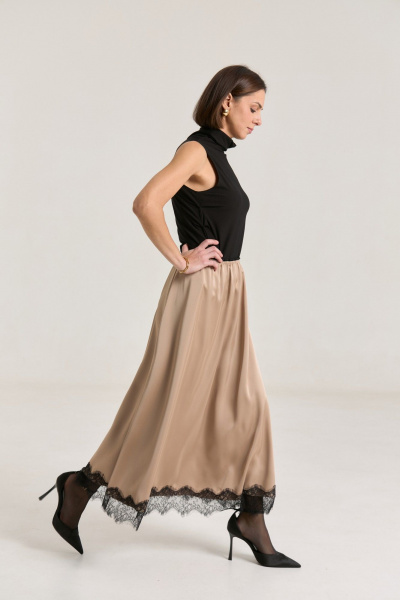 Юбка THE NAME 2452 золото - фото 7