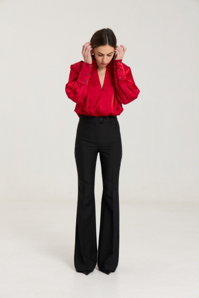 Блуза THE NAME 2453 красный - фото 7
