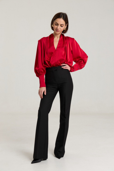 Блуза THE NAME 2453 красный - фото 1