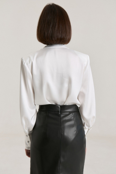 Блуза THE NAME 2453 молочный - фото 6