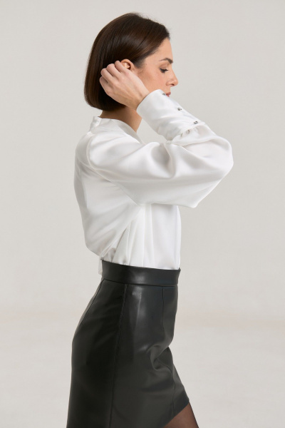 Блуза THE NAME 2453 молочный - фото 5