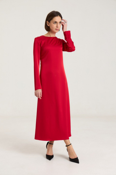 Платье THE NAME 2459 красный - фото 8