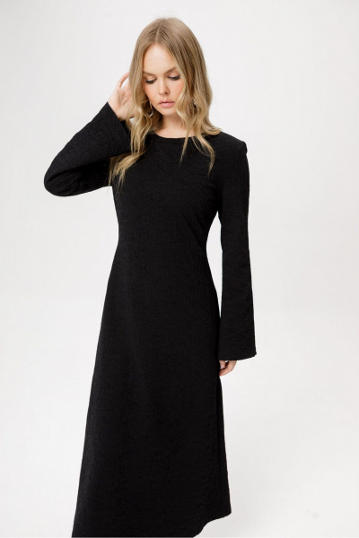 Платье PiRS 6344 черный - фото 3