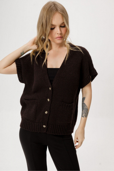 Жилет PiRS 6345 горький_шоколад - фото 10