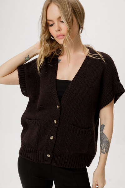 Жилет PiRS 6345 горький_шоколад - фото 7