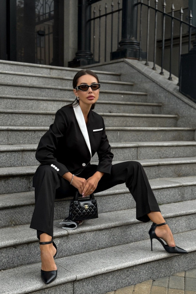 Брюки, жакет Urs 24-440-1 - фото 8