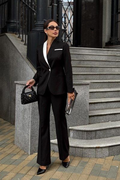 Брюки, жакет Urs 24-440-1 - фото 4