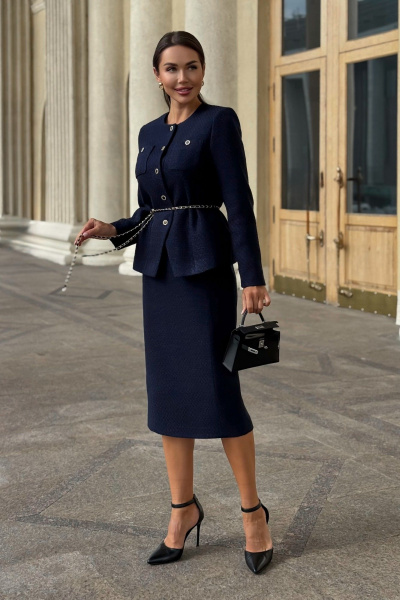 Жакет, юбка Urs 25-568-1 - фото 13