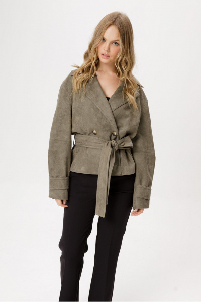 Жакет PiRS 6349 хаки - фото 1