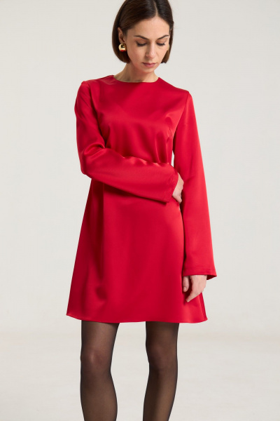 Платье THE NAME 2470 красный - фото 4