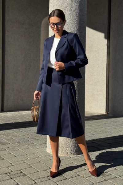 Жакет, юбка Urs 24-414-3 - фото 8