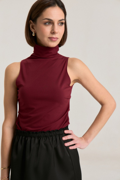 Джемпер THE NAME 2473 вишня - фото 1