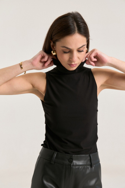 Джемпер THE NAME 2473 черный - фото 5