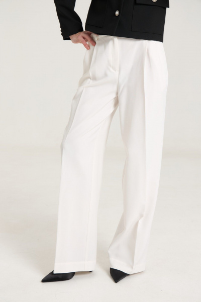 Брюки THE NAME 2479 молочный - фото 3