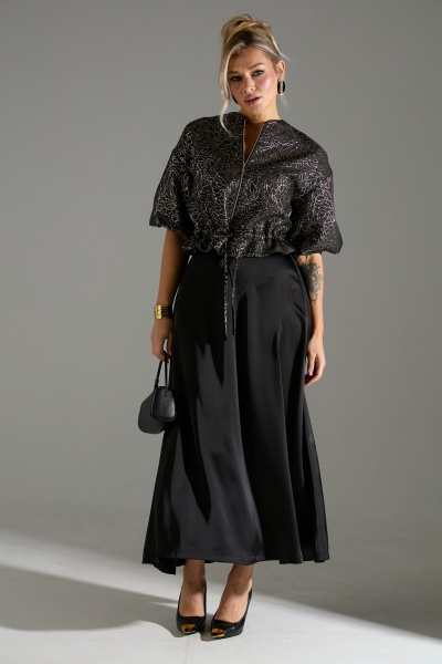 Жакет, юбка LM К1340114 парча - фото 6