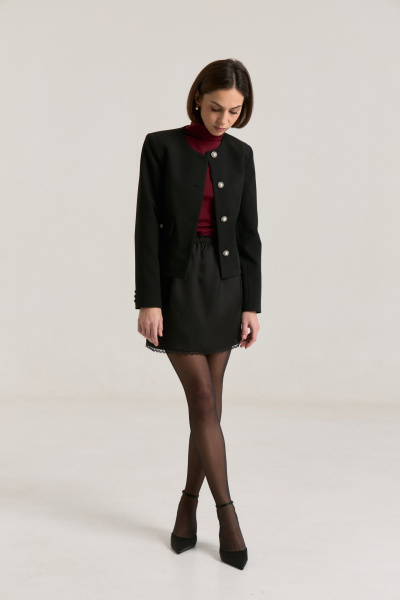 Юбка THE NAME 2440 черный - фото 8