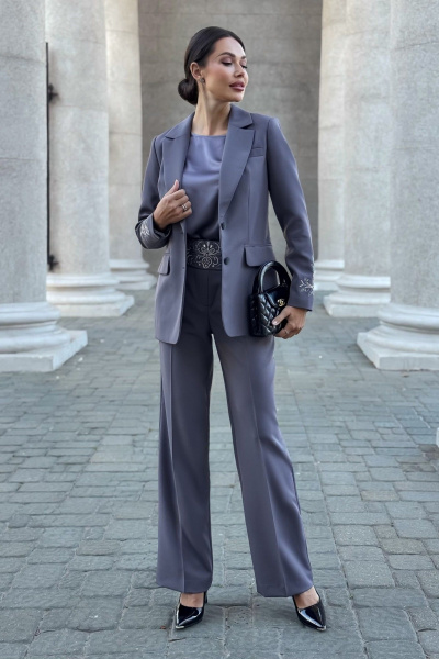 Блуза, брюки, жакет Urs 21-488-3 - фото 2