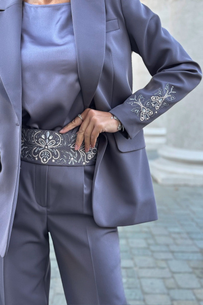 Блуза, брюки, жакет Urs 21-488-3 - фото 5