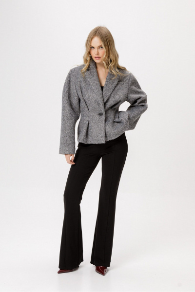 Жакет PiRS 6358 серый - фото 5