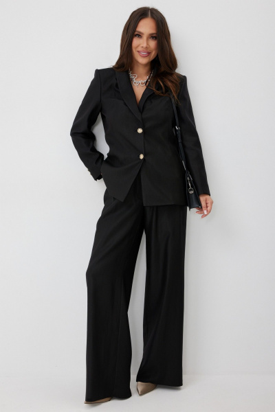 Брюки, жакет Магия моды 2659 черный - фото 1
