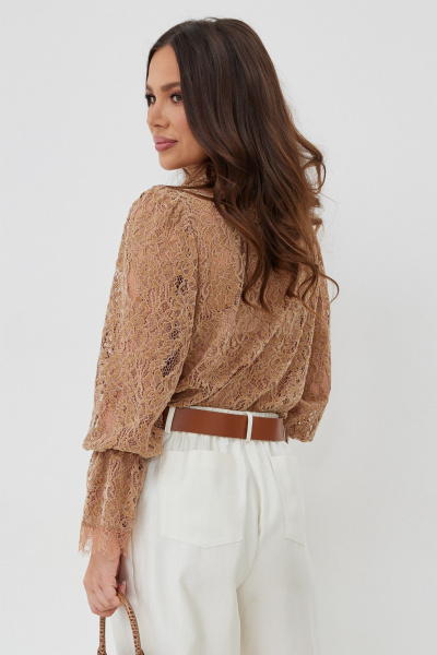 Блуза Магия моды 2672 карамель - фото 6