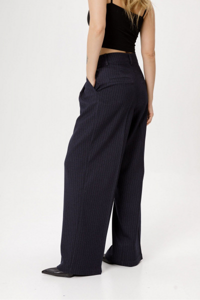 Брюки, жакет PiRS 6391 синий - фото 7