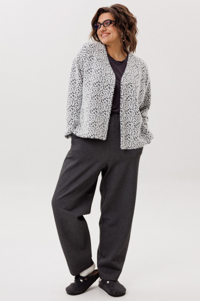 Брюки Anelli 1660.1 дымчатый_туз - фото 3