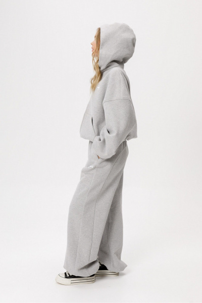 Брюки, худи PiRS 6396 серый - фото 3