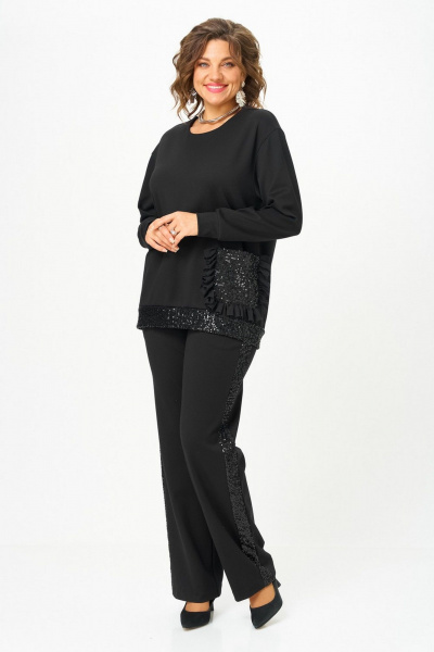 Брюки, джемпер Svetlana-Style 5029 черный - фото 2