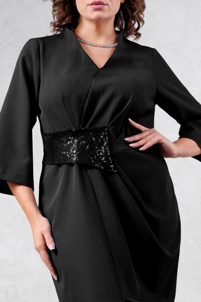 Платье Avanti 1665-1 черный - фото 2