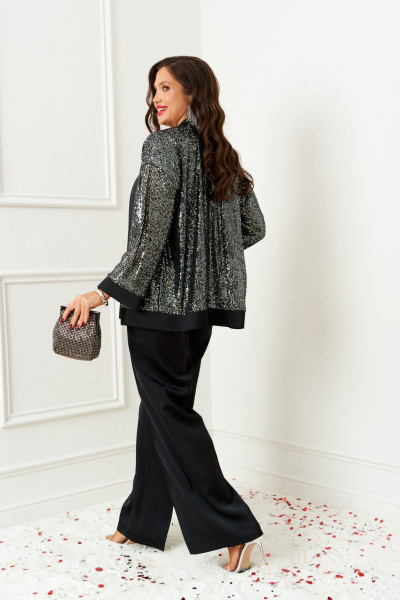 Блуза, брюки, топ Beautiful&Free 6406 черный - фото 4