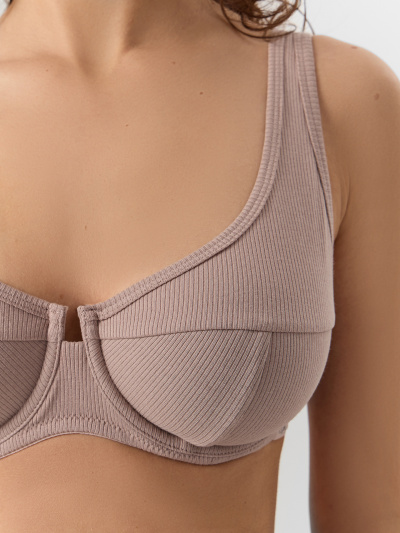 Бюстгальтер Mark Formelle 512524/24-32774Ц-1 св.тауп_декор - фото 9