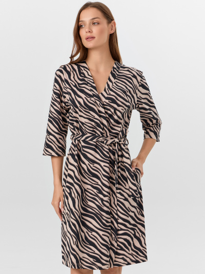 Пеньюар Mark Formelle 552275/1/24-27301ПП-0 зебра_на_холодном_бежевом - фото 7