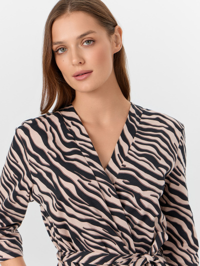 Пеньюар Mark Formelle 552275/1/24-27301ПП-0 зебра_на_холодном_бежевом - фото 8