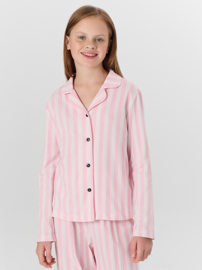 Брюки, рубашка Mark Formelle 567754/25-37346ПП-0 розовая_полоска - фото 7