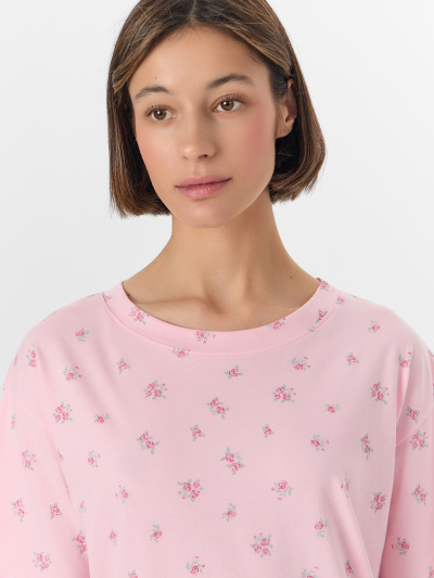 Сорочка Mark Formelle 572371/25-39028ПП-0 розы_на_розовом - фото 7