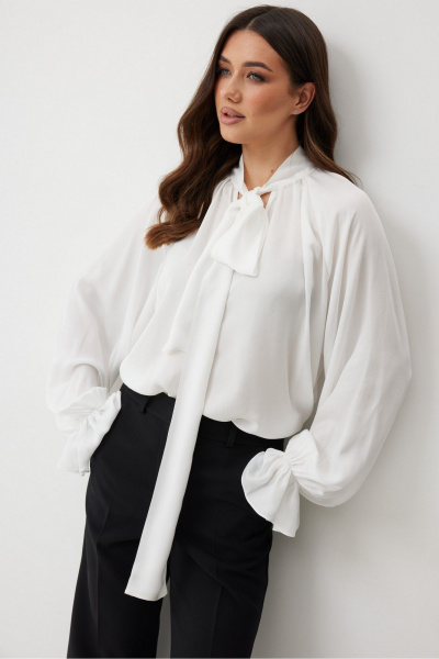 Блуза T.N.D М165 белый - фото 5