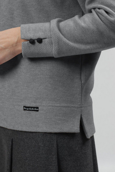 Джемпер Соджи 639 серый - фото 2