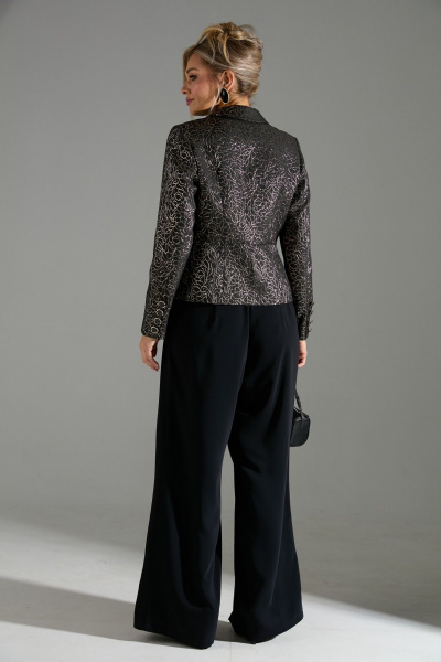 Брюки, жакет LM К2098 парча - фото 5