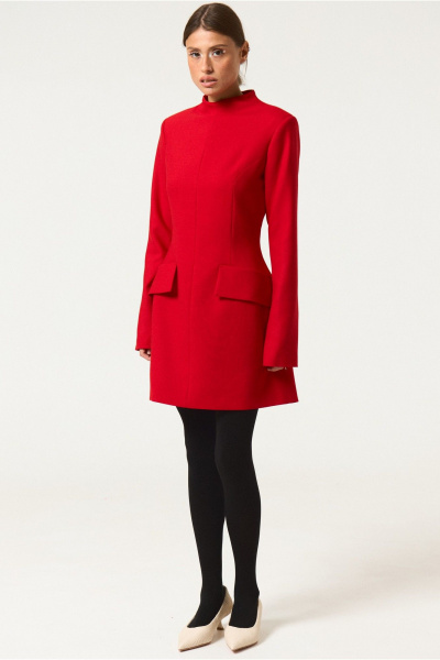 Платье ATTIKA A3475 красный_ - фото 1