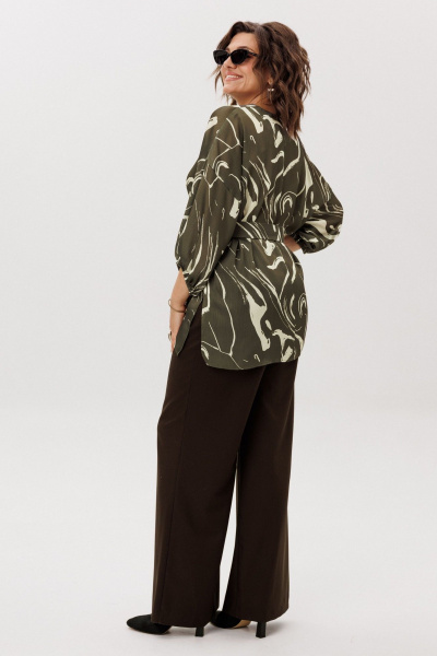Блуза Anelli 1665 лесная_осока - фото 7
