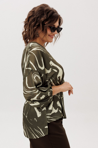 Блуза Anelli 1665 лесная_осока - фото 4