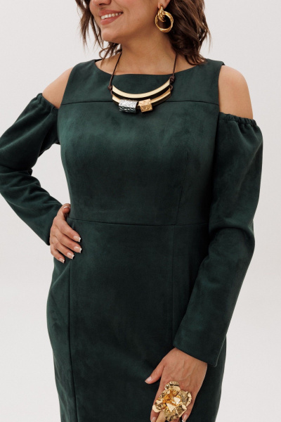 Платье Anelli 1757 мягенький_мох - фото 6