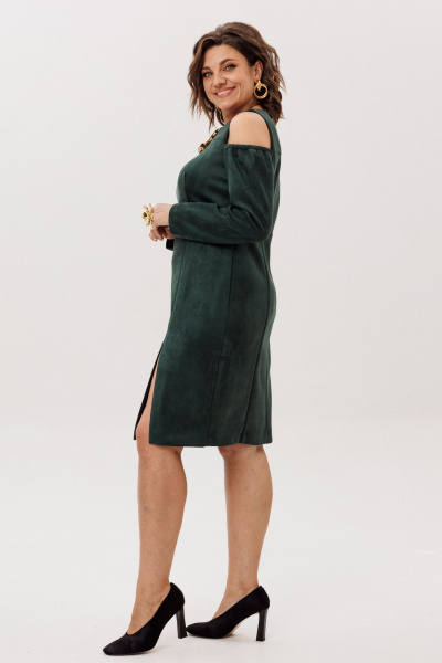Платье Anelli 1757 мягенький_мох - фото 2