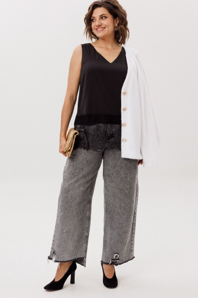 Топ Anelli 1664 черный_лед - фото 9