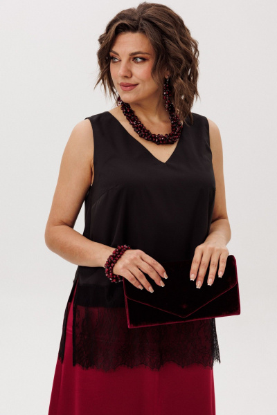 Топ Anelli 1664 черный_лед - фото 6